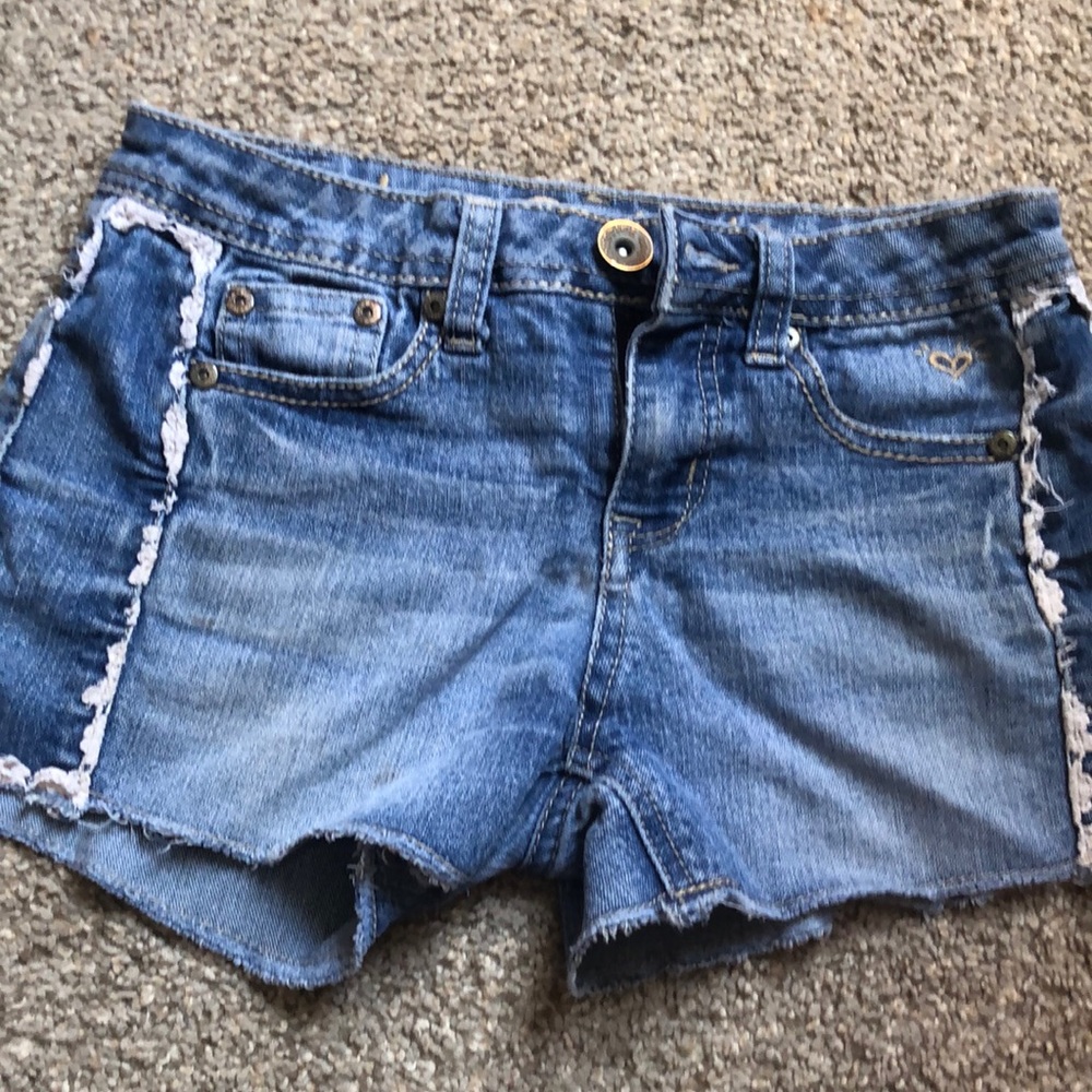 Justice jean shorts